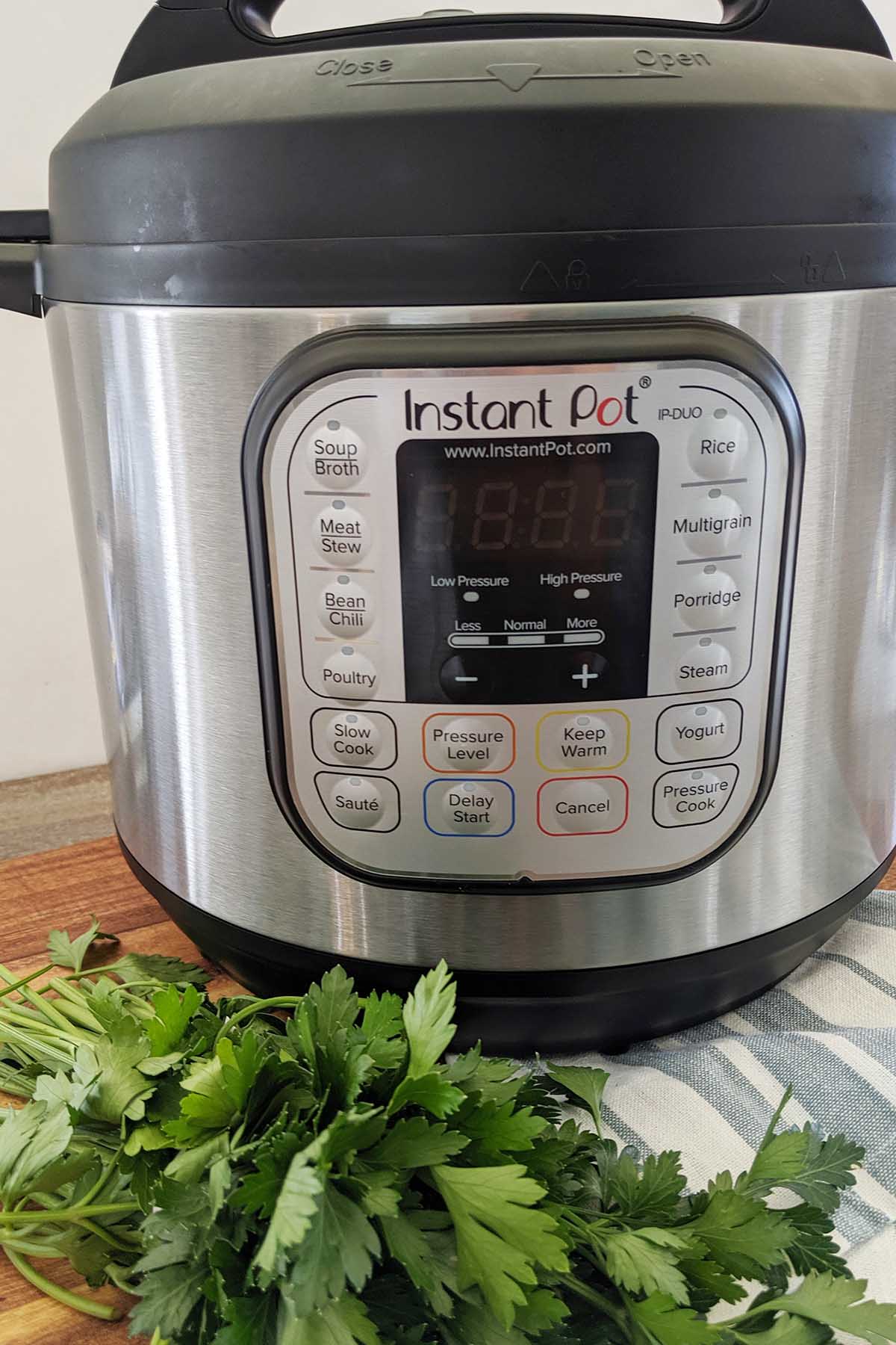 cooking with instant pot