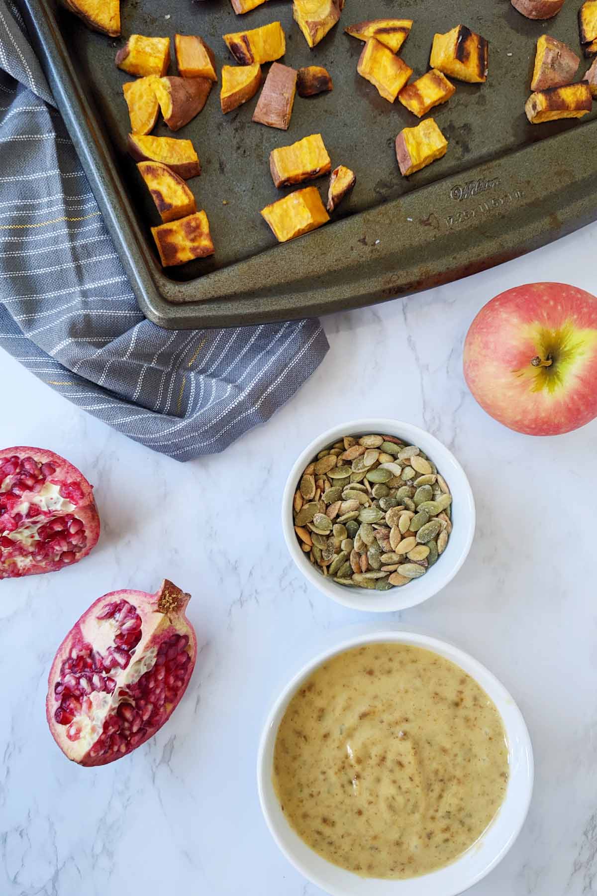 fall cobb salad ingredients