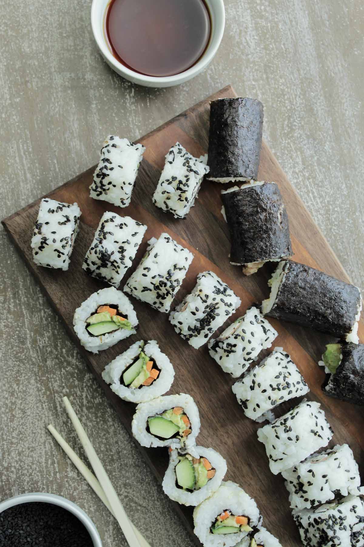 how to make homemade sushi