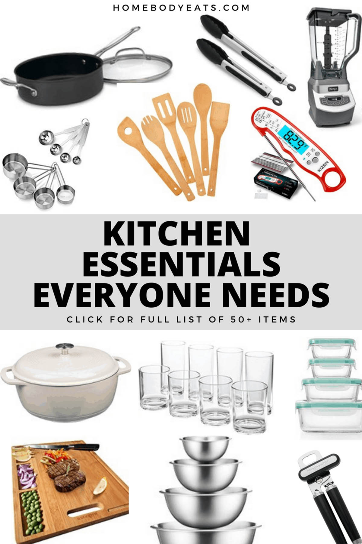 Ultimate Kitchen Supply List - Homebody Eats