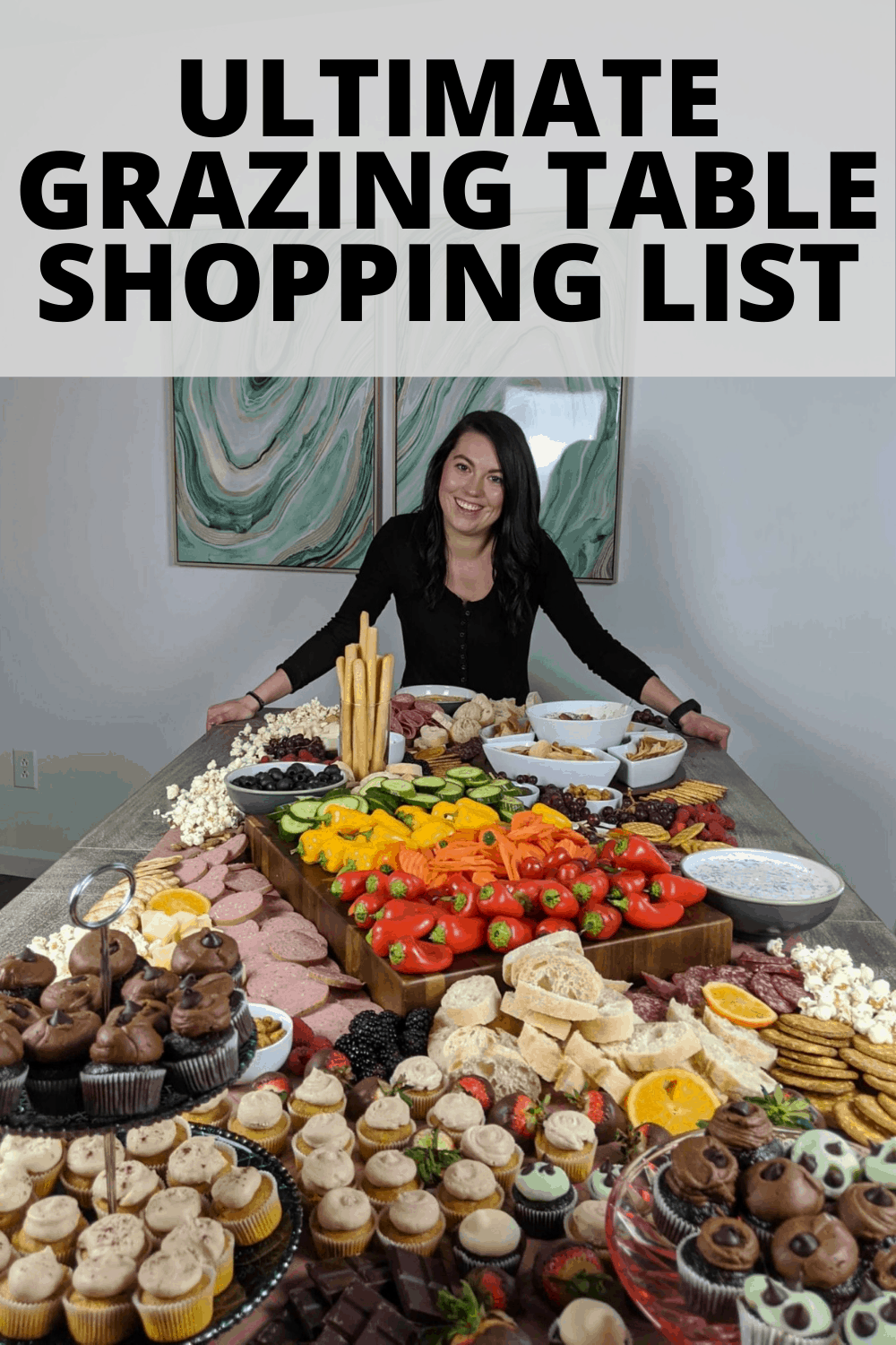 Printable Grazing Table Shopping List (With Video) - Homebody Eats