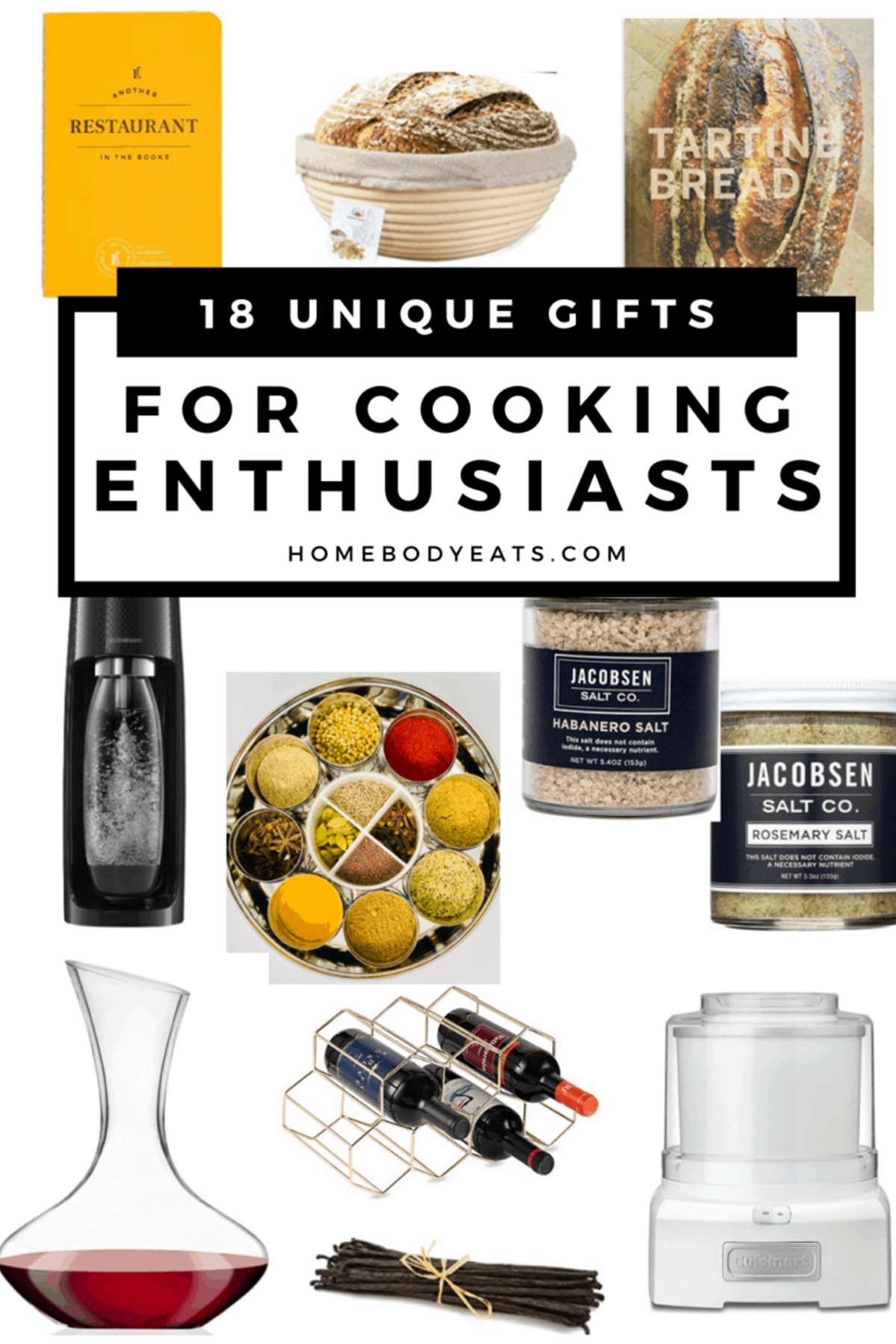 18 Unique Gifts for Cooking Enthusiasts Under $100 - Homebody Eats