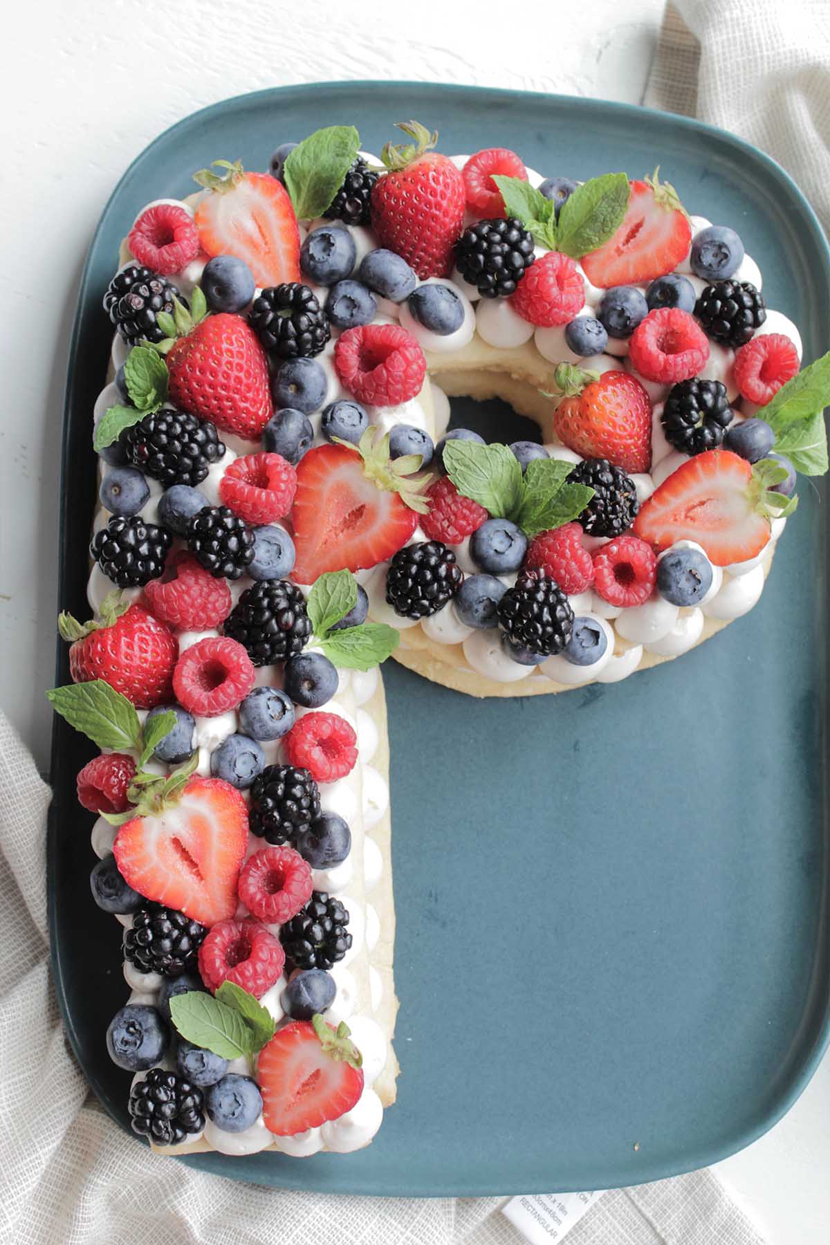 Letter Cookie Cake! - Jane's Patisserie