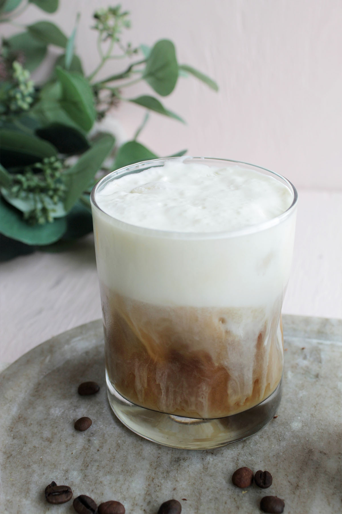 starbucks copycat sweet cream cold foam on top of cold brew