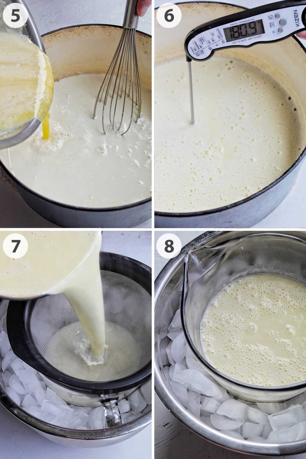 Classic Vanilla Custard Ice Cream Base Homebody Eats
