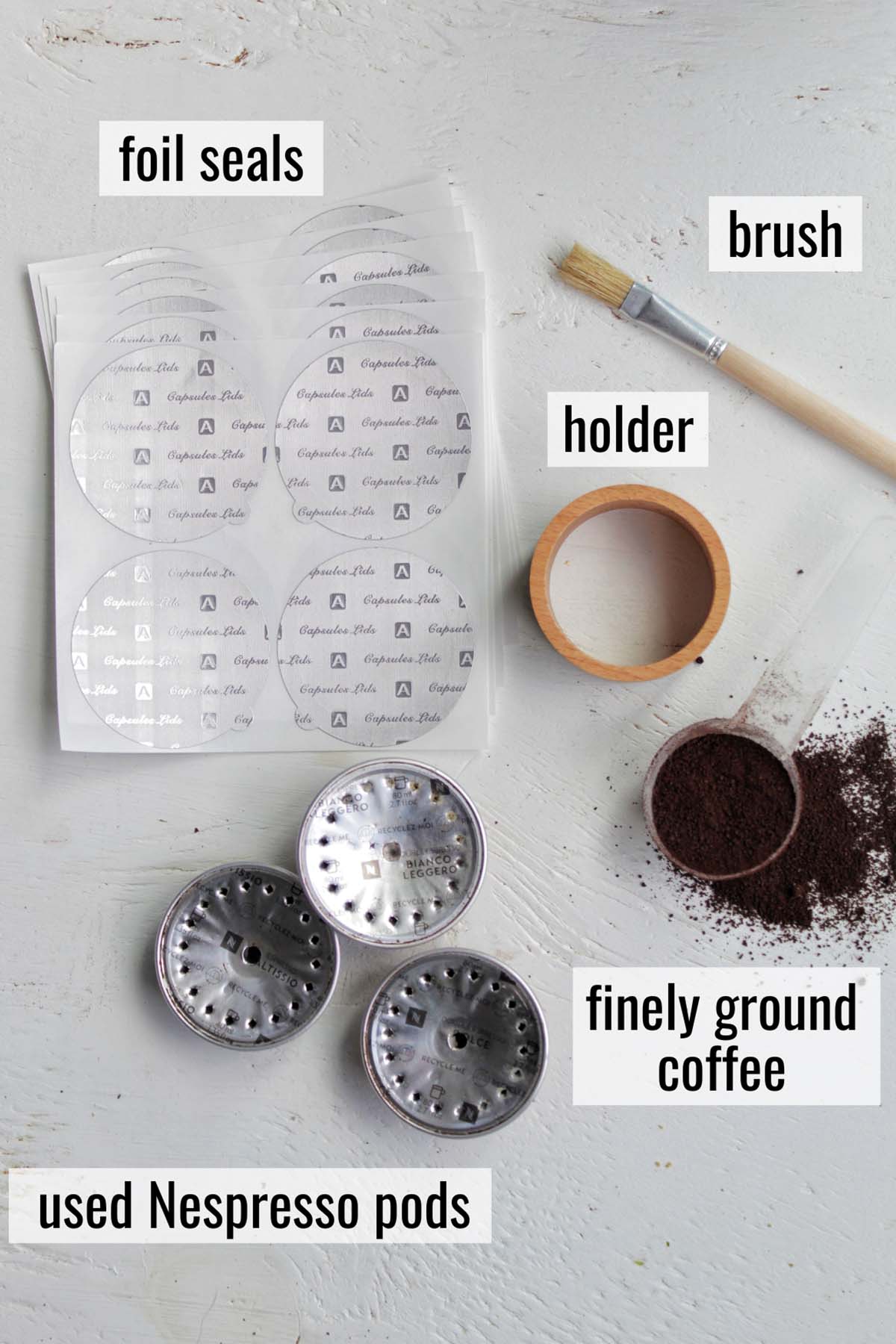 HOW TO MAKE YOUR OWN REUSABLE NESPRESSO PODS