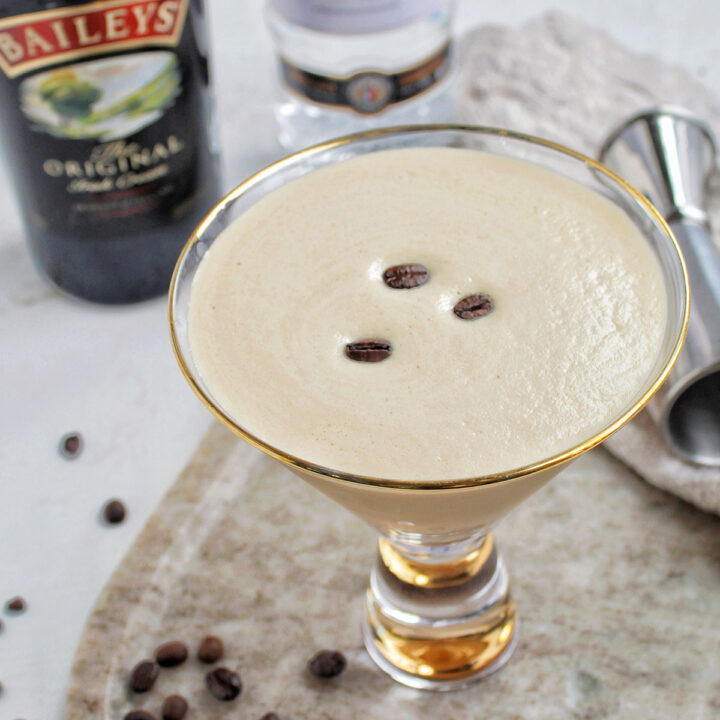 Baileys Espresso Martini (4 Ingredients) Homebody Eats