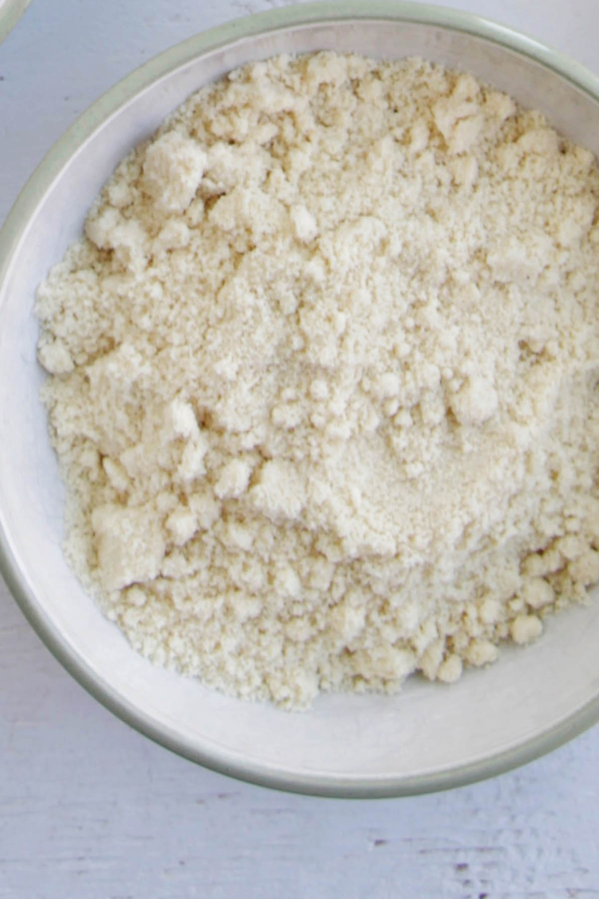 almond flour in a bowl.