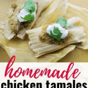 how to make homemade tamales.