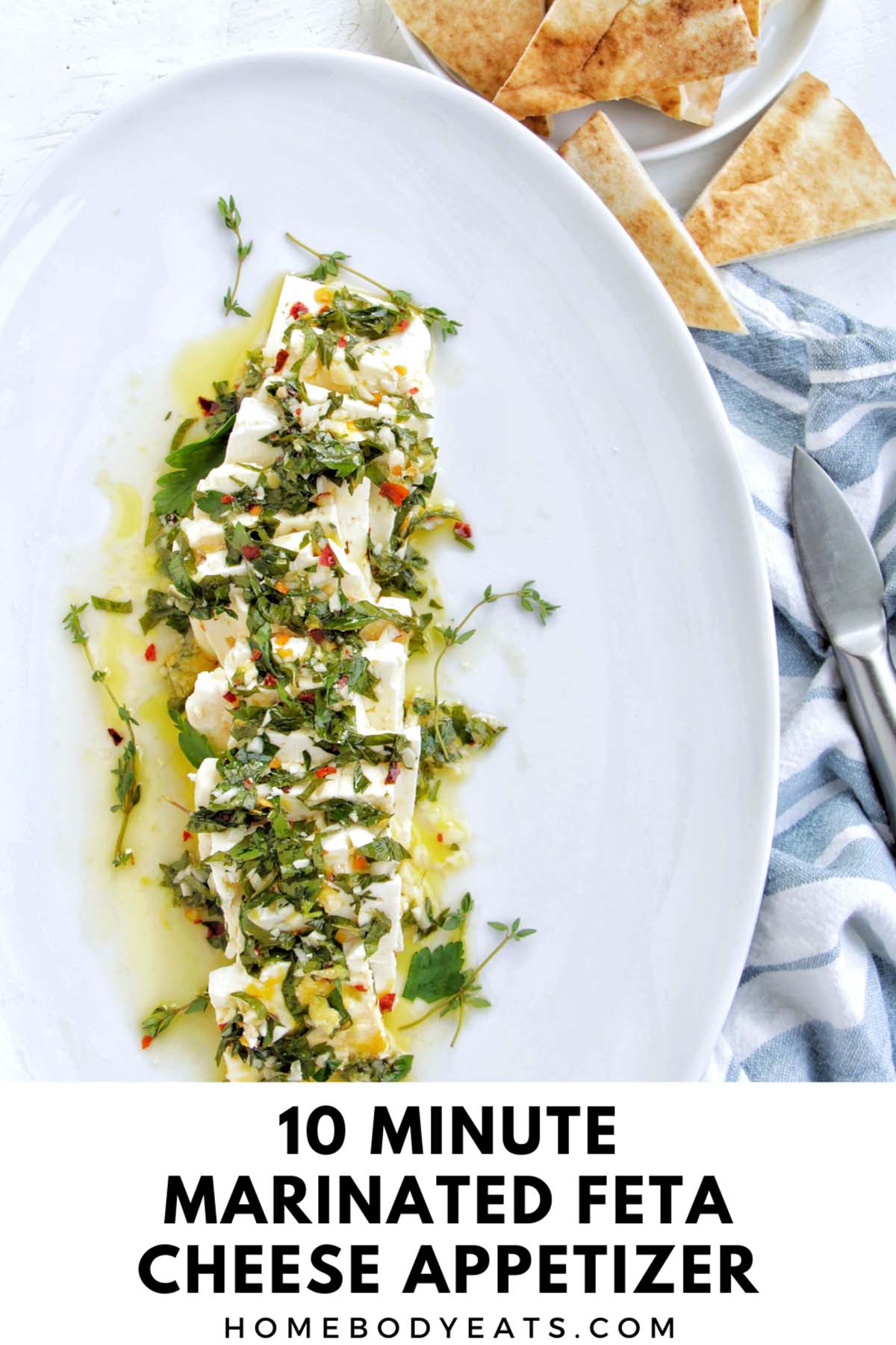 Marinated Feta Cheese Appetizer Homebody Eats
