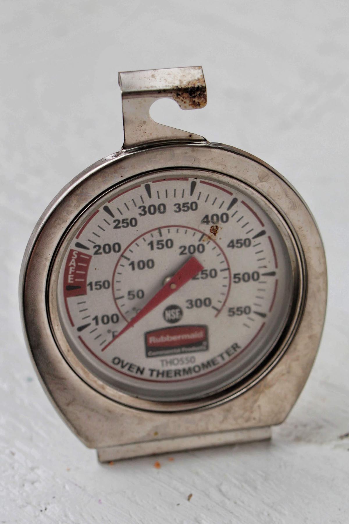 oven thermometer.