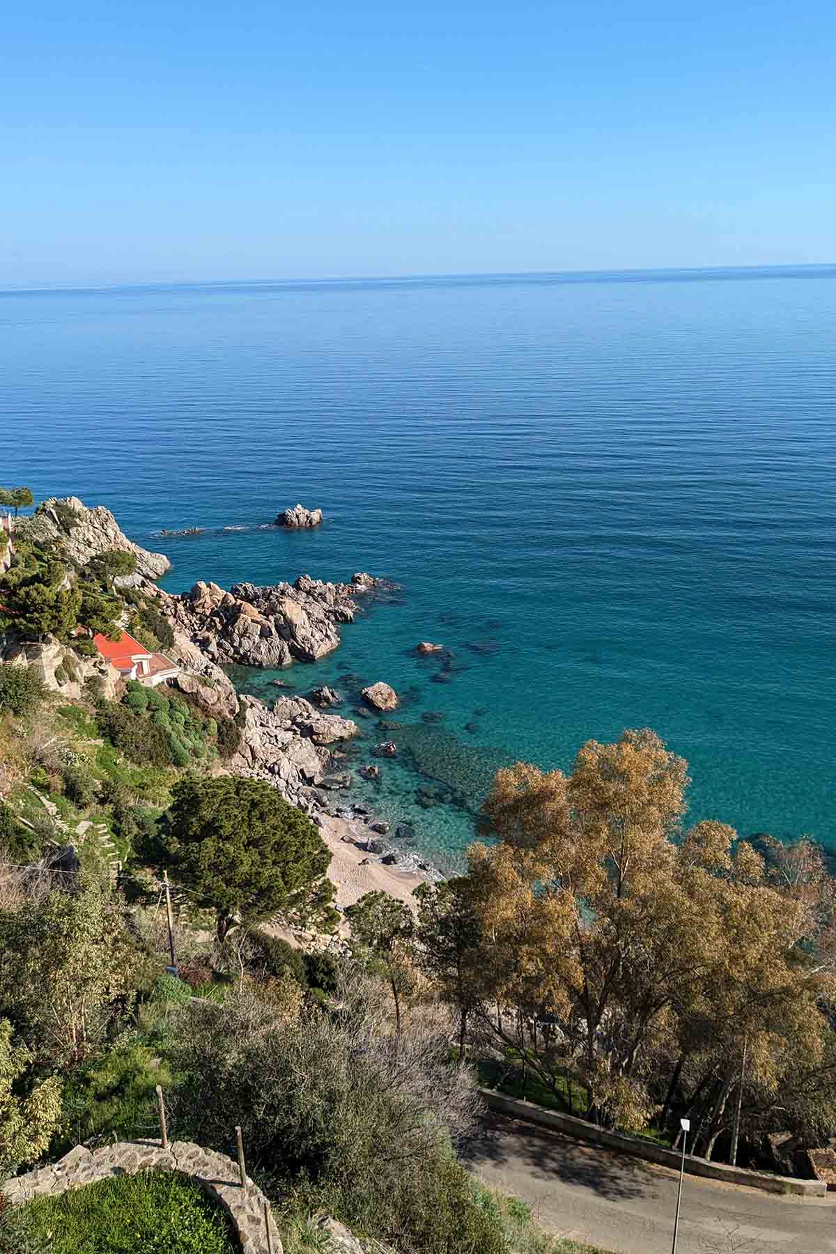 view of the Ionian sea.