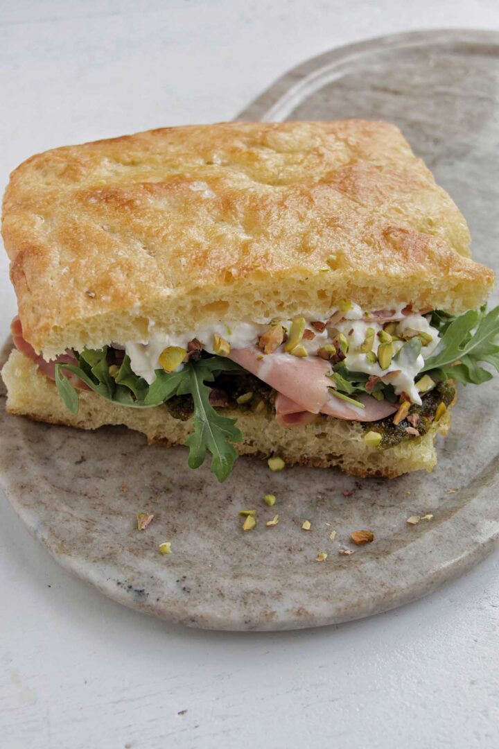 Focaccia Sandwich Bread - Homebody Eats