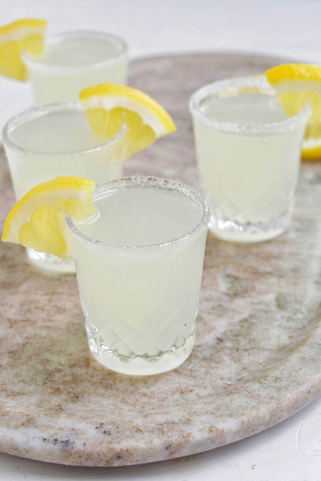 Lemon Drop Shots (3 Ingredients) - Homebody Eats
