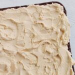 brownies with peanut butter frosting.