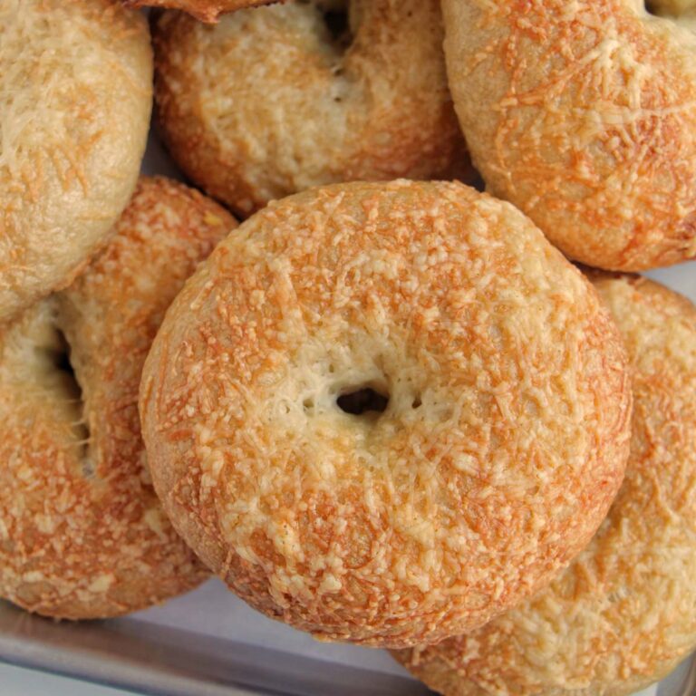 Asiago Bagels - Homebody Eats