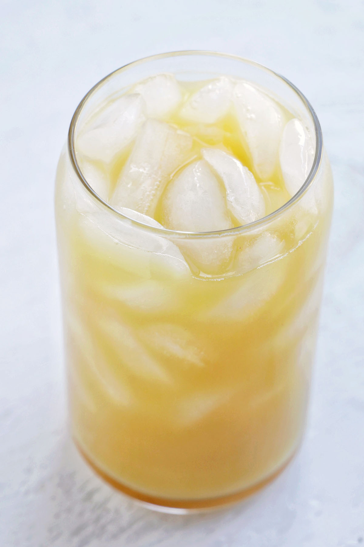 rum and pineapple juice drink.