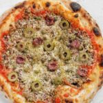 puttanesca pizza.