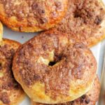 cinnamon sugar bagels.