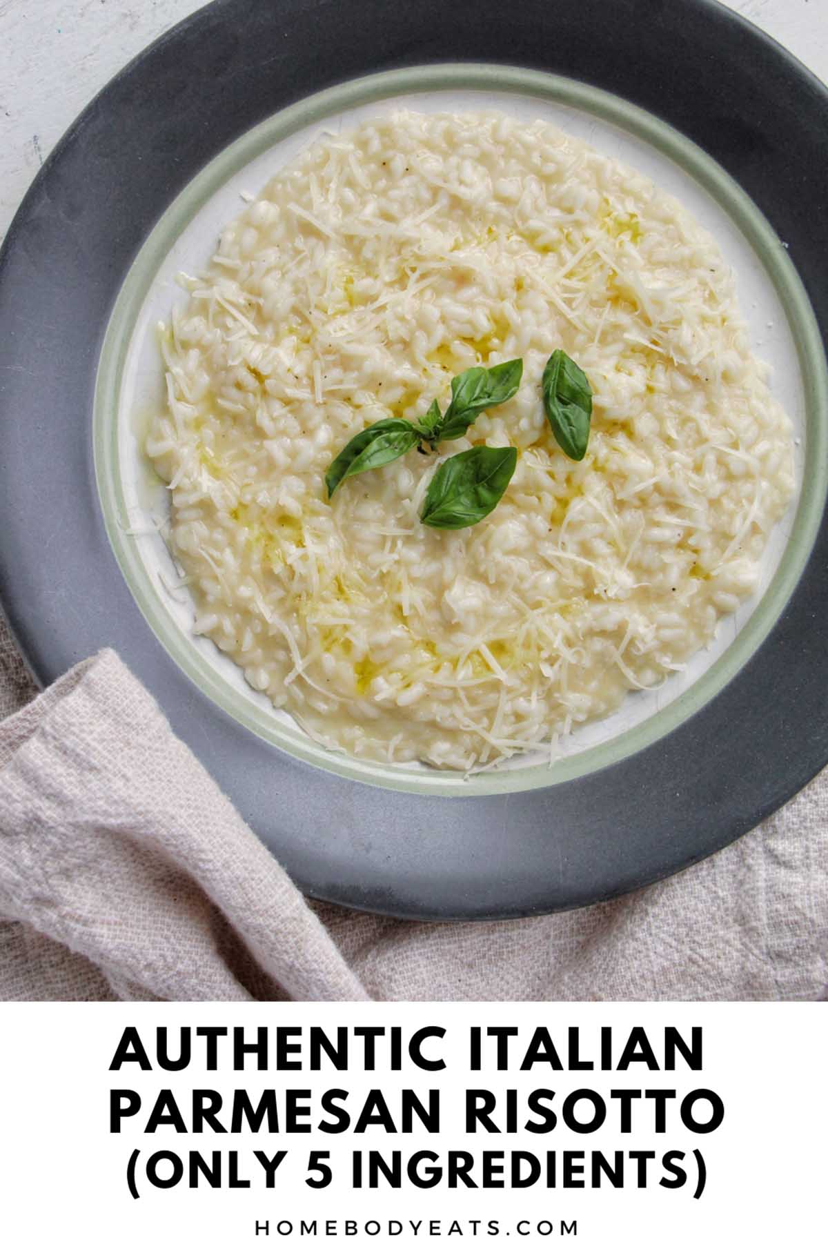 Italian Parmesan Risotto - Homebody Eats