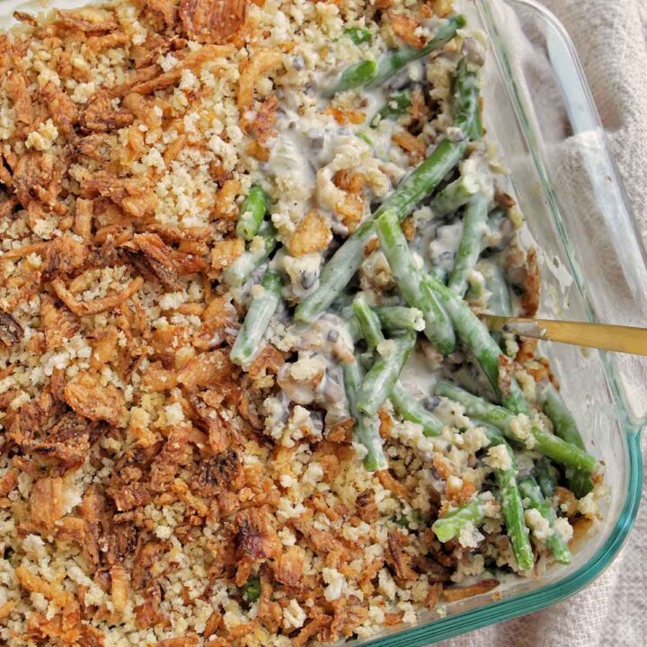 Green Bean Casserole (With Frozen Green Beans) Homebody Eats
