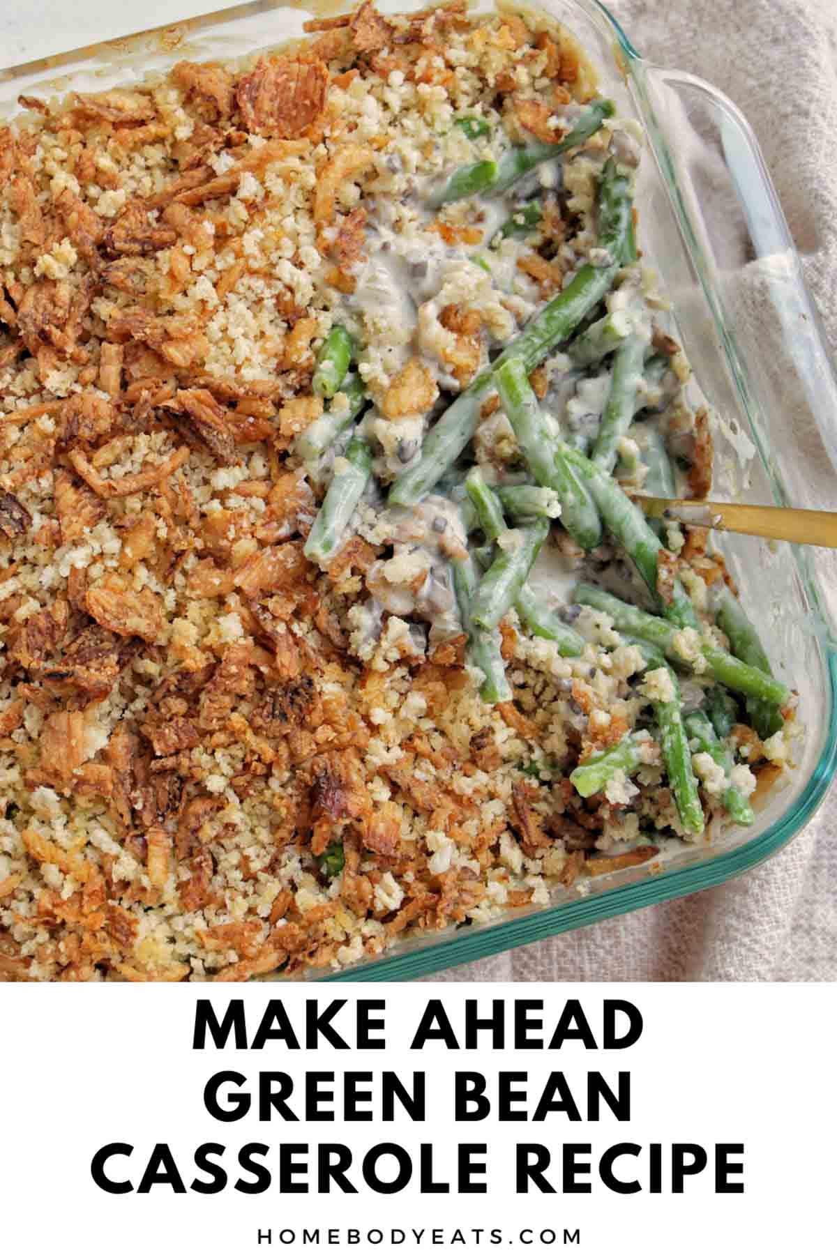 Green Bean Casserole (With Frozen Green Beans) Homebody Eats