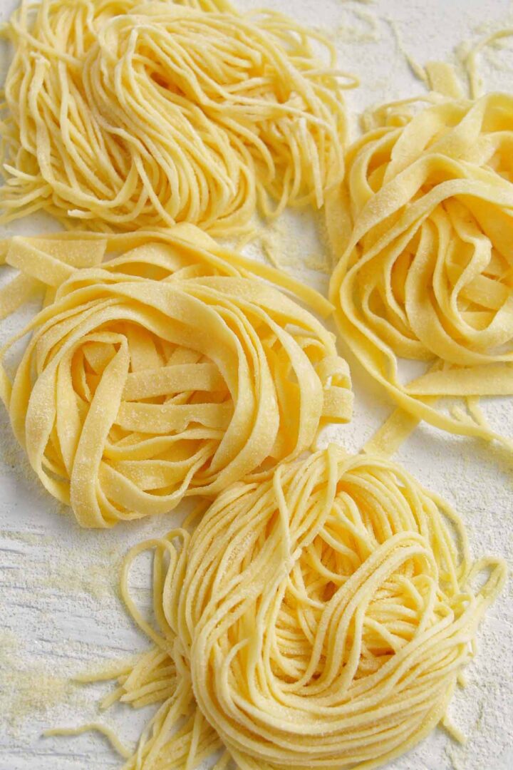 fresh pasta dough.