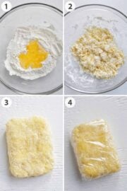 View of Fresh Italian Egg Pasta Dough - Homebody Eats