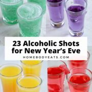 four colorful shots with text overlay.